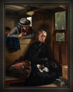 The Irritating Gentleman by Berthold Woltze Old Masters Reproduction